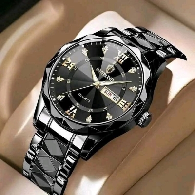 Picture of Binbond 2521 Men's Luxury Fashion Stainless Steel Waterproof Quartz Movement Wrist-Watch For men