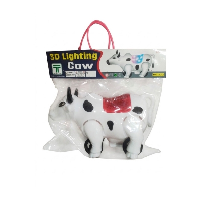 Picture of New baby cow toy lighting Doll - 3D Lighting Cow For New Born Toy