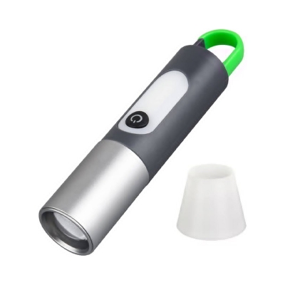 Picture of Zerodis Portable Telescopic Flexible Extensible Led Flashlights Torch Magnetic Head Pick Up Tool Flash Light Lamp Mini Pocket Flashlight with Clip, Small Flashlights for Inspection, Work