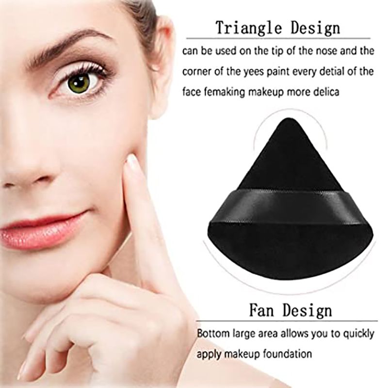 Picture of Finger Puff Sponge Makeup Mini Partial Concealer Sponge - Multicolor