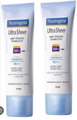 Picture of Neutrogena Ultra Sheer Dry - Touch Sunblock SPF 50+ (118ml) - White