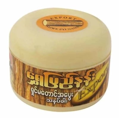 Picture of Shwe Pyi Nann Natural Whitening Thanaka Chondon Face Pack -140gm(Original) - Yellow