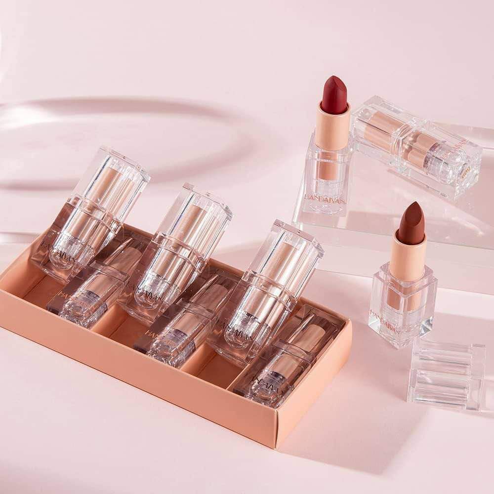 Picture of Handaiyan Super Soft Matte Finish 6pcs Lipstick Set - Multicolor