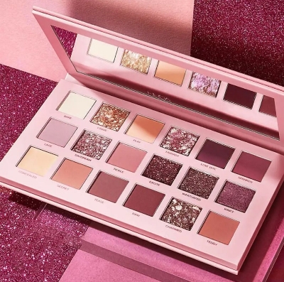 Picture of 18 Color  Eyeshadow Pallete Glitter Makeup Matte EyeShadow Makeup Pallete - Multicolor