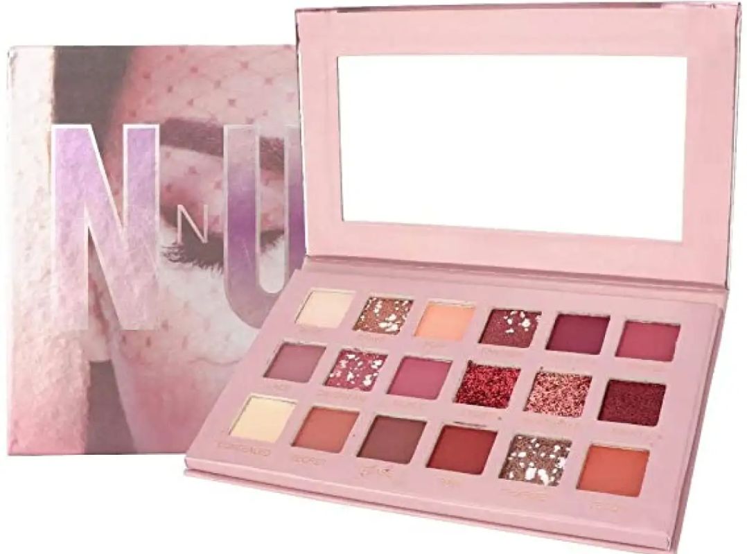 Picture of 18 Color  Eyeshadow Pallete Glitter Makeup Matte EyeShadow Makeup Pallete - Multicolor