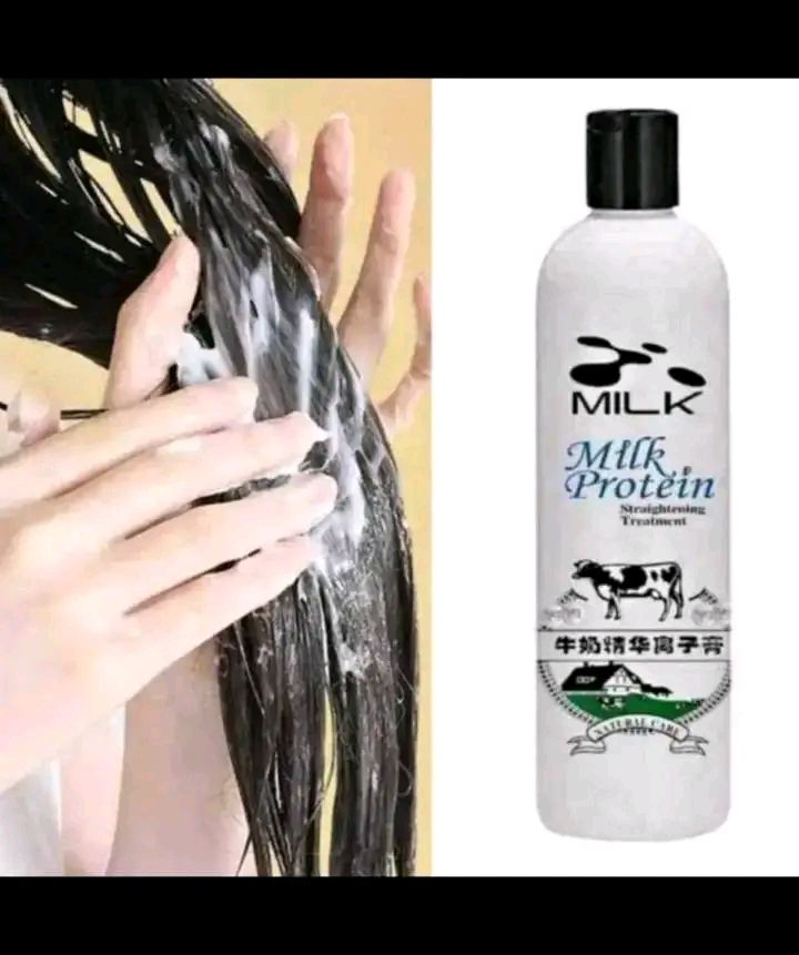 Picture of Seyork Milk Protein Hair Straightener Cream - 500ml - White