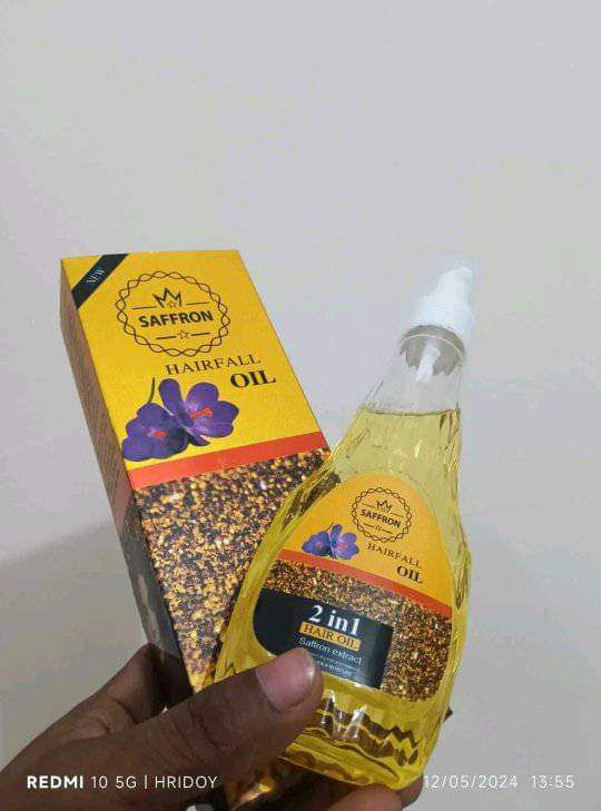 Picture of Premium Saffron Hair Fall Oil - 150ml