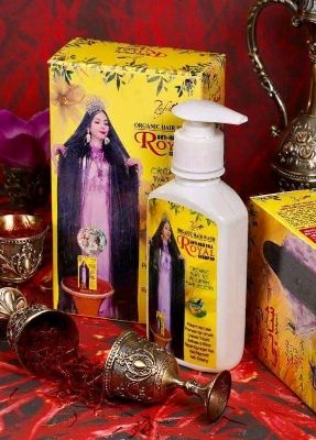 Picture of Zafran Organic Hair Wash Royal Shampoo Anti Hairfall