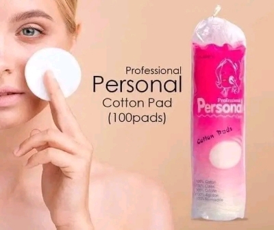 Picture of 100 PCS Pure White Makeup Remove Cotton Pads - White