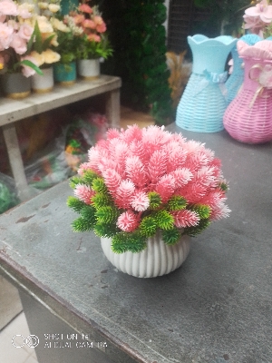 Picture of Artificial Bonsai Lightweight Plastic Potted - artificial flower