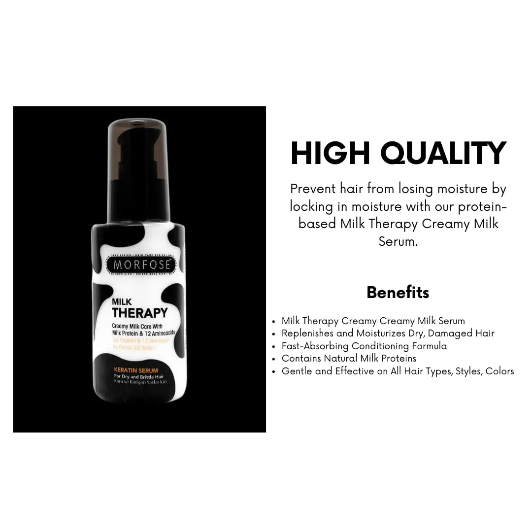 Picture of MORFOSE Milk Therapy Keratin Hair Serum - 100ml