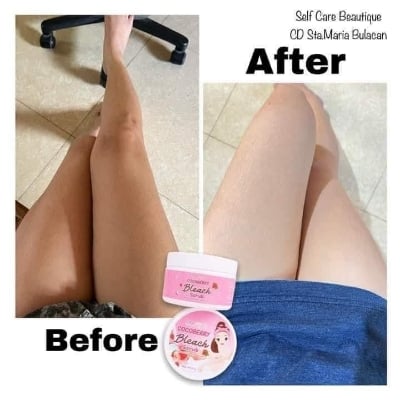 Picture of COCO BERRY Face & Body Bleaching Scrub (Whitens,exfoliates,moisturizes) - 300gm - Pink