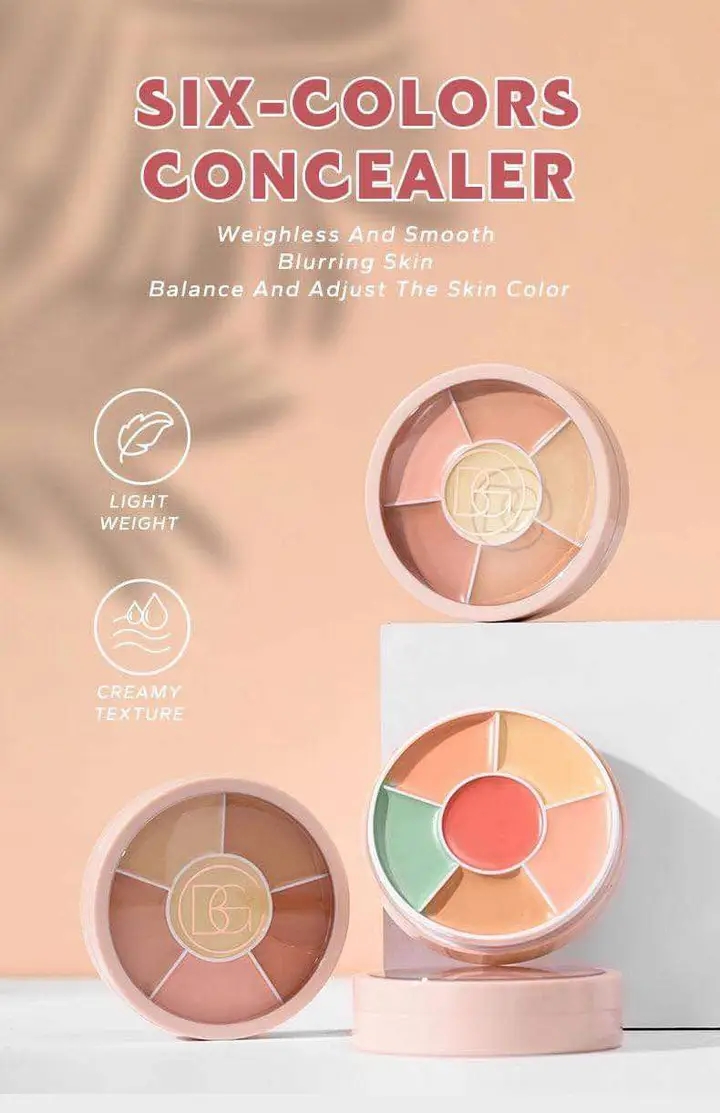 Picture of Beauty Glazed Softly 6 Colors Concealer Palette