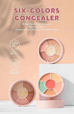 Picture of Beauty Glazed Softly 6 Colors Concealer Palette