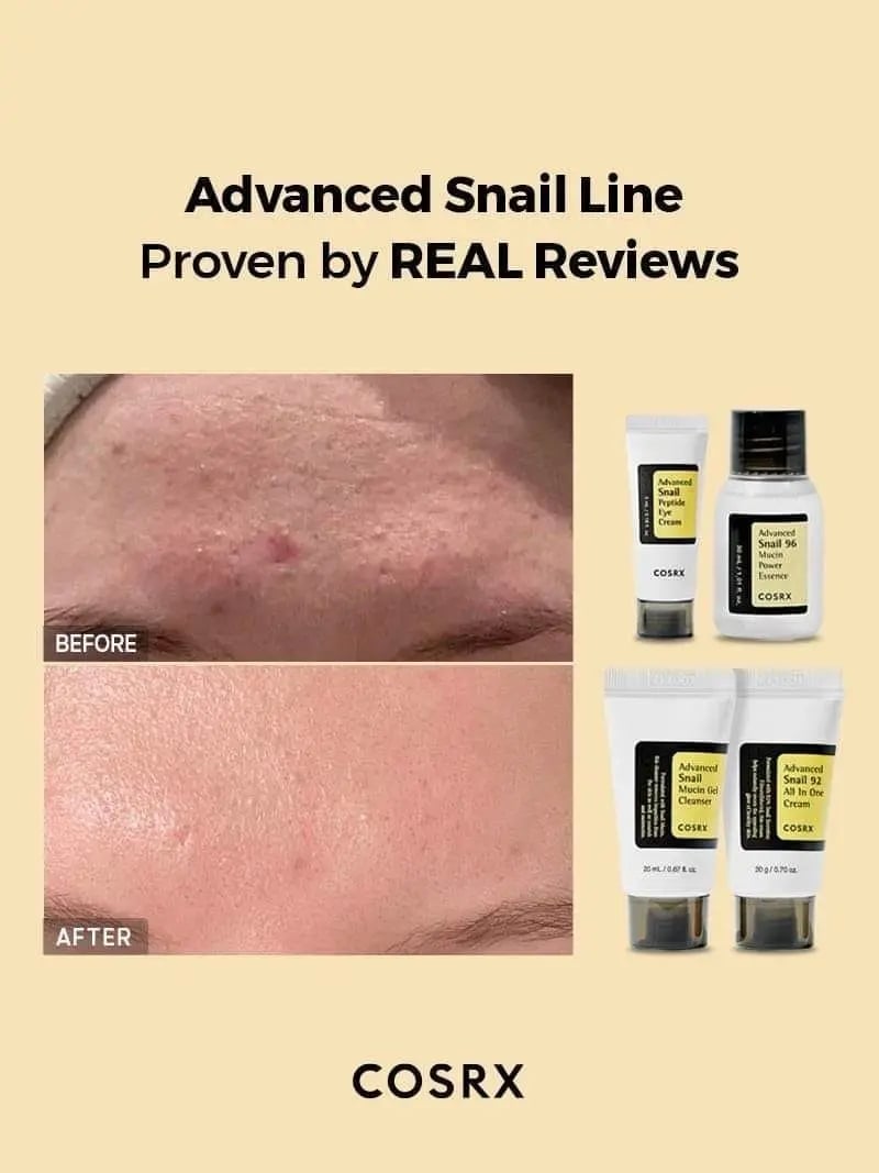 Picture of COSRX All About Snail Kit 4 In 1(Cleanser,Essence,Eye Cream,All in One Cream)-Original