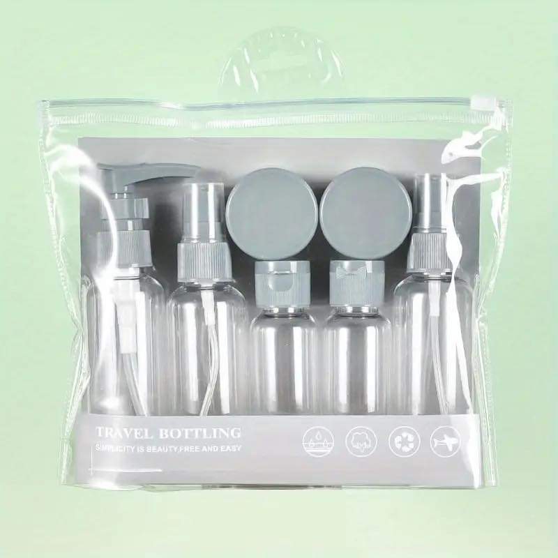 Picture of Travel Bottle Kit Leak Proof Portable Toiletry Containers Set Cosmetic Containers For Lotion Cream - Multicolor