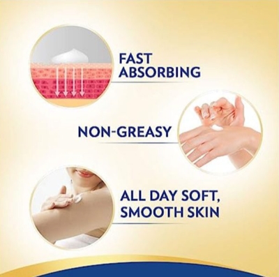 Picture of Vaseline Intensive Care Deep Moisture Nourishing Body Lotion For Men & Women - 400ml(Made In India)