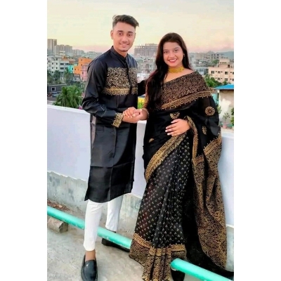 Picture of Attractive Premium Quality Couple Dress - Multicolor