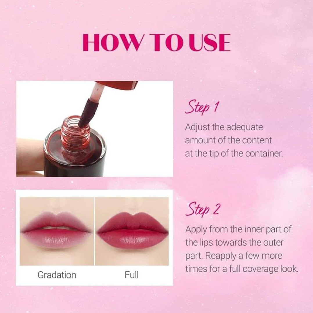 Picture of Etude Dear Darling Water Tint Lip Glos Lip Tint Lip Moisturiser - Multicolor