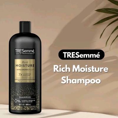 Picture of Tresemme Rich Moisture Shampoo - 828ml - Black