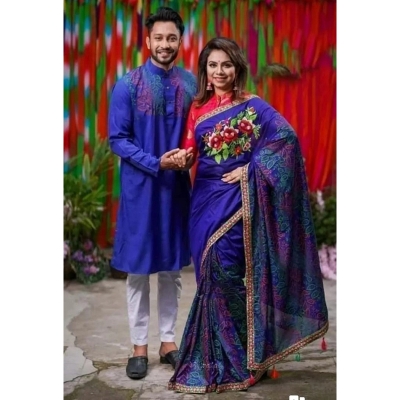 Picture of Attractive Premium Quality Couple Dress - Multicolor