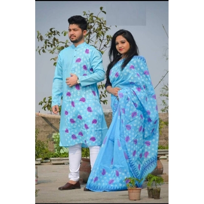 Picture of Attractive Premium Quality Couple Dress - Multicolor