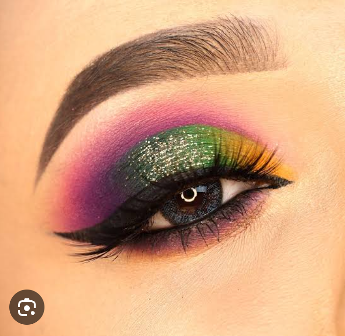 Picture of Illuminating Trend 40 Color Eyeshadow Palette Matte Eyeshadow Glittery Eyeshadow Shimmer Eyeshadow Colorful Eyeshadow