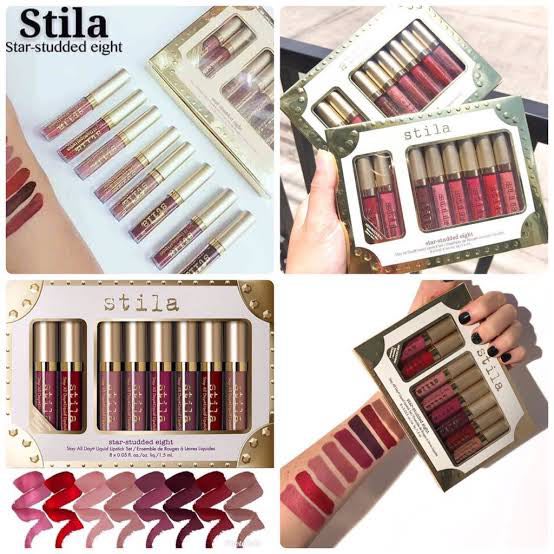 Picture of Stila 8pcs Liquid Matte Lipstick Set(Original)