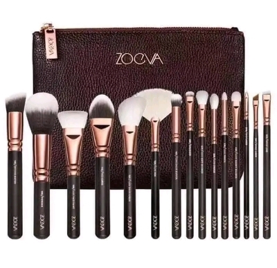 Picture of ZOEVA Professional Makeup Brush Set - 15pcs - Black