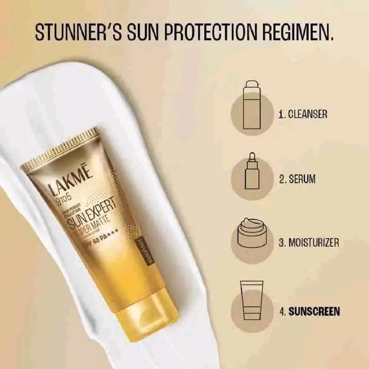 Picture of Lakme Sun Expert SPF 50 PA+++ Super Matte Lotion Sunscreen 100ml