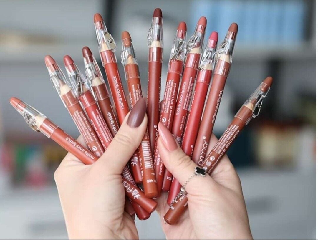 Picture of Flormar 12 Pcs Matte Pencil Lipstick Set