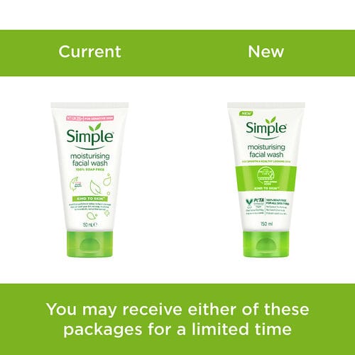 Picture of Simple Face Wash - Simple Kind to Skin Moisturising  Facial Wash 150ml - White