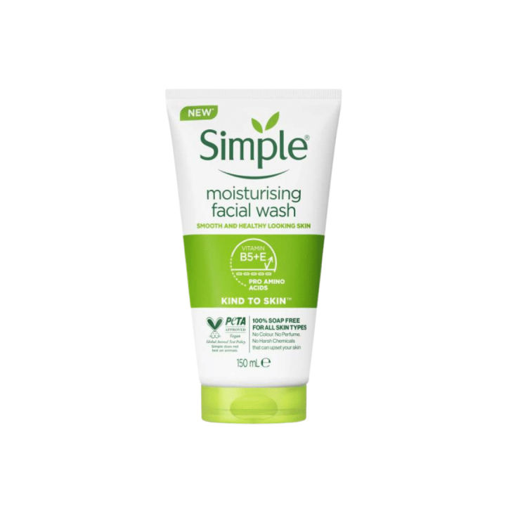 Picture of Simple Face Wash - Simple Kind to Skin Moisturising  Facial Wash 150ml - White