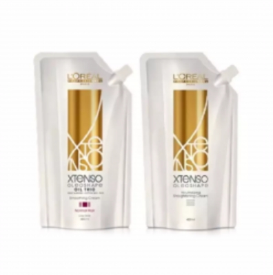 Picture of Loreal Professional X Tenso Oil Trio Extra Resistant Hair Straightening Cream+ Neutralizer (400ml+400ml)