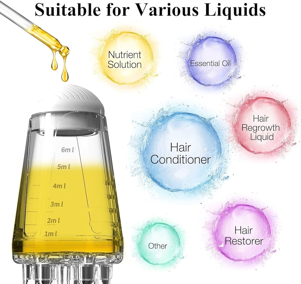 Picture of Hair Oil Applicator & Scalp Massager for Hair Regrowth