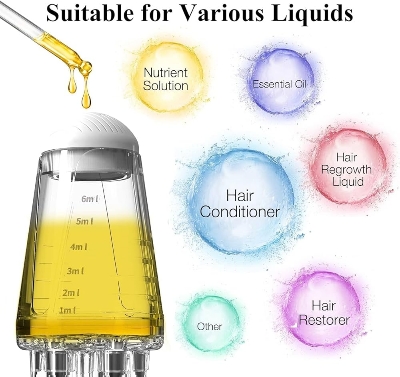 Picture of Hair Oil Applicator & Scalp Massager for Hair Regrowth
