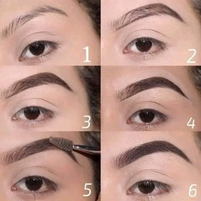 Picture of Water Proof Music Flower Gel Black & Brown 2-Color Gel Eyeliner