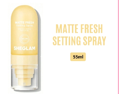 Picture of She Glam Matte Finish Setting Spray 55 Ml
