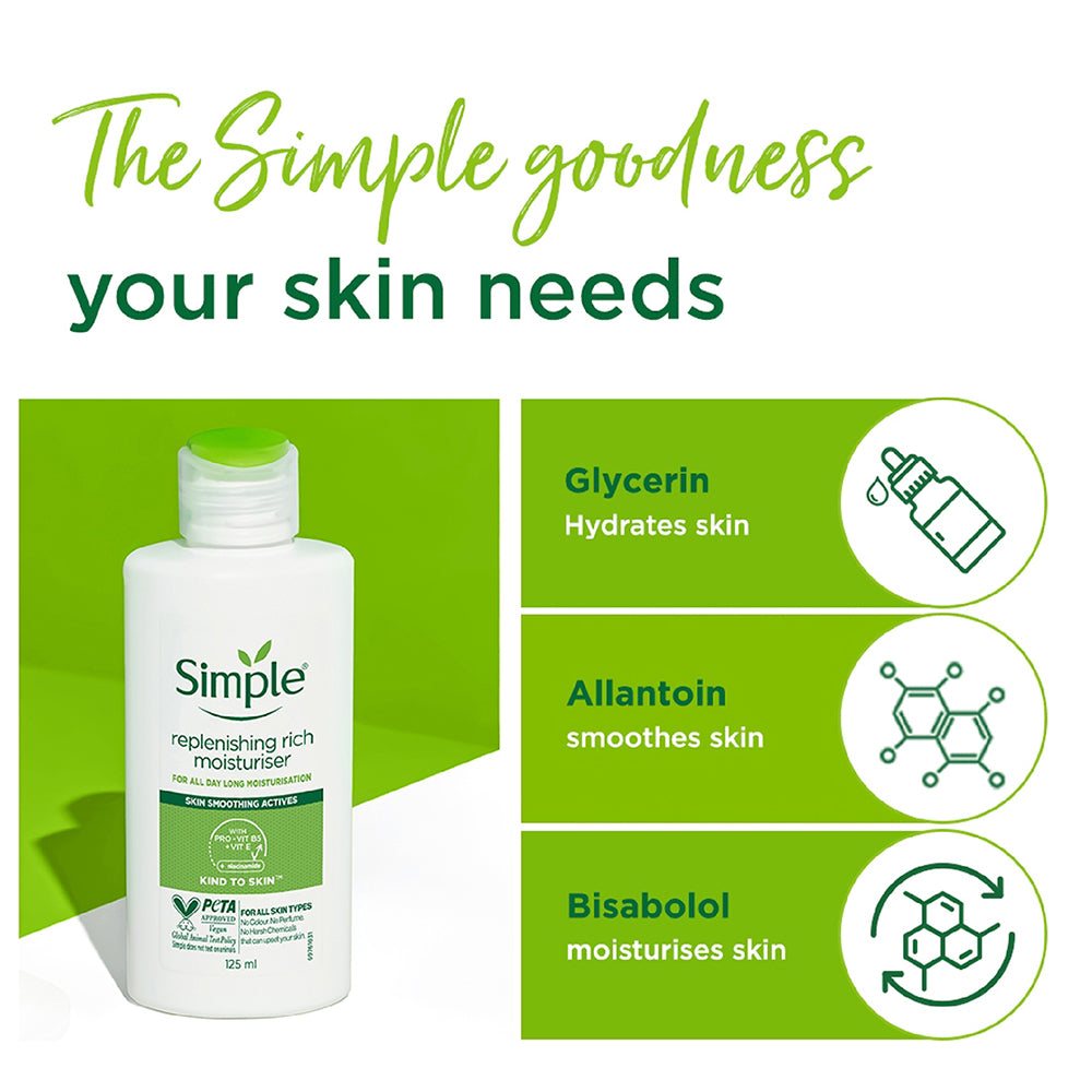Picture of Simple Replenishing Rich Moisturizer - 125ml