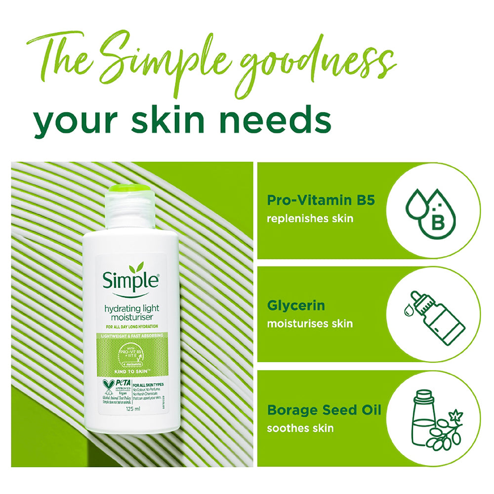 Picture of Simple Hydrating Light Moisturizer - 125ml