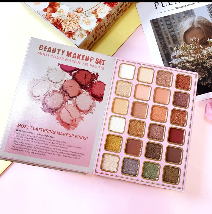 Picture of IGOODCO Fashion All in One Makeup Pallet Eyeshadow Palette Blusher Pallet Highlighter Pallet