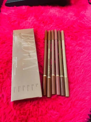 Picture of BEAUTY GLAZED Waterproof Matte Lip Liner Pencil For Lips Eyeliner  Blush Smooth Easy To Waer Long Lasting Lip Glaze Pen Sketch Dye Tint Lipstick Lip Makeup
