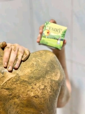 Picture of Fairy Face & Body Whitening Scrub Soap For Men & Women - Green