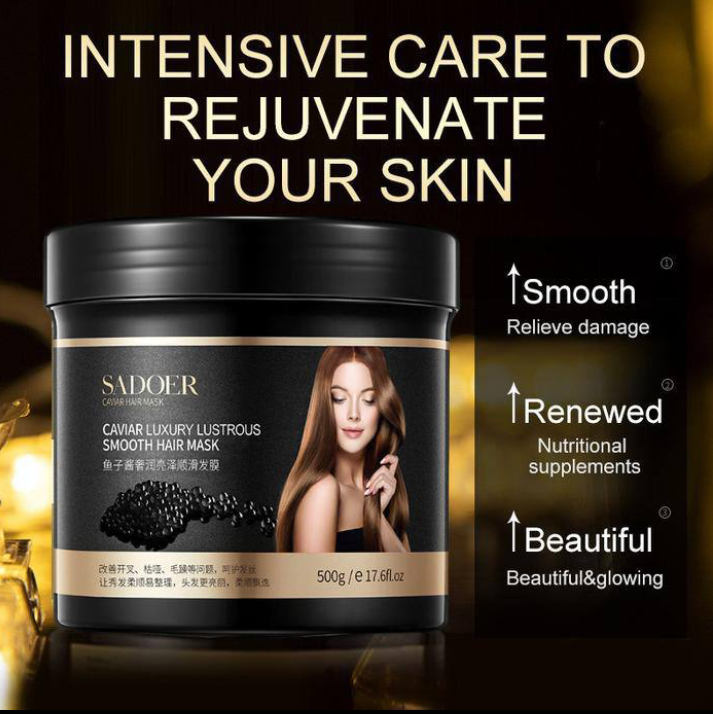 Picture of Sadoer Caviar Luxury Protect Smooth Hair Mask - 500gm