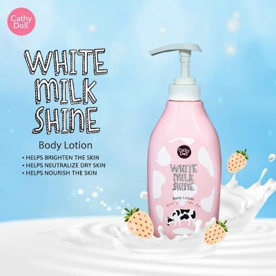 Picture of Cathy Doll White Milk Shine Body Lotion 450 ML Original (Thailand)