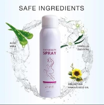Picture of Kingyes Silky Beauty Painless Hair Removal Spray For Men & Women 150ML - Hair Removal - White