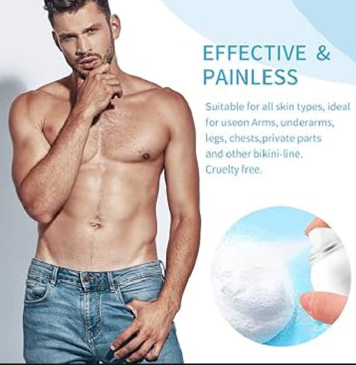 Picture of Kingyes Silky Beauty Painless Hair Removal Spray For Men & Women 150ML - Hair Removal - White