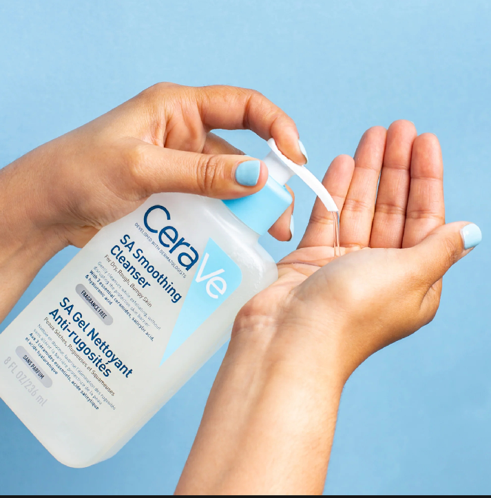 Picture of CeraVe SA Smoothing Cleanser 236ML (UK) - White