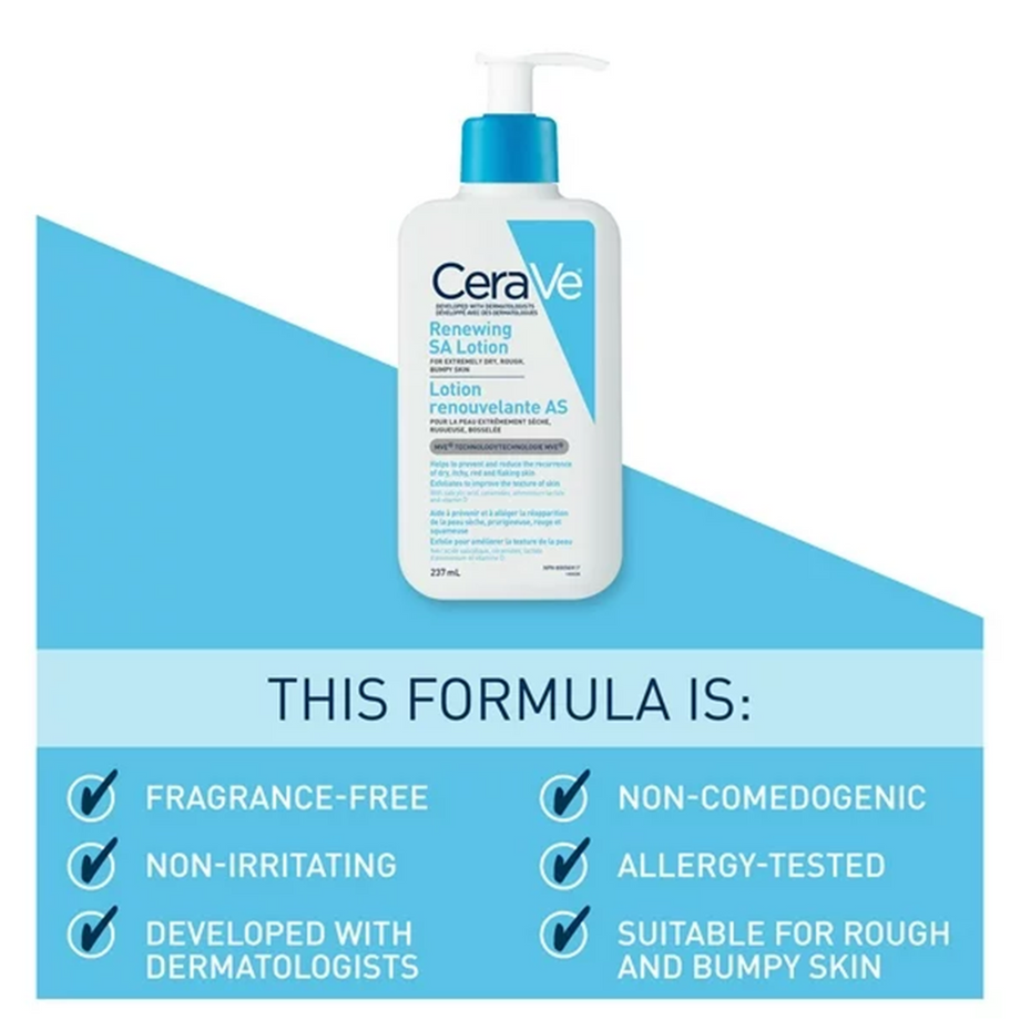 Picture of CeraVe Renewing SA Lotion For Rough & Bumpy Skin (UK) - 237ml