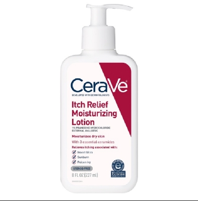 Picture of CeraVe Itch Relief Moisturizing Lotion For Dry & Itchy Skin 237ml (USA) - White